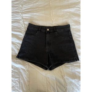 H&M High Waisted Jean Shorts